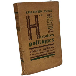 Histoires politiques / Coll. d'Anas n°11