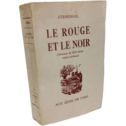 Le Rouge et le Noir - texte intégral