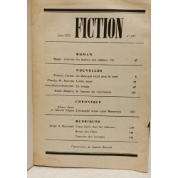 Fiction n°222 juin 1972