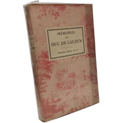 Mémoires du Duc de Lauzun