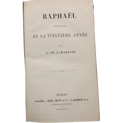 Raphaël pages de la vingtième année