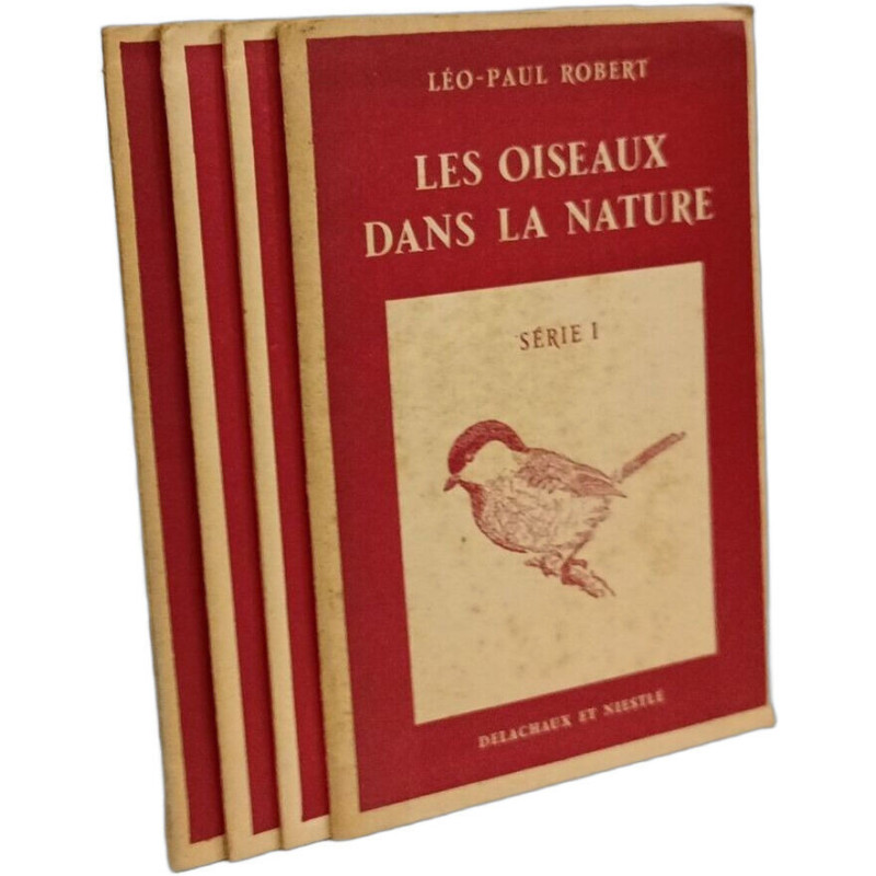 Les oiseaux dans la nature - Série I II III et IV (tous complets)