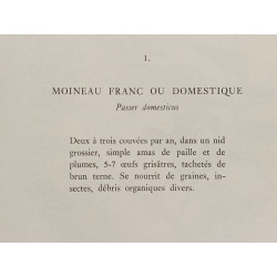 Les oiseaux dans la nature - Série I II III et IV (tous complets)