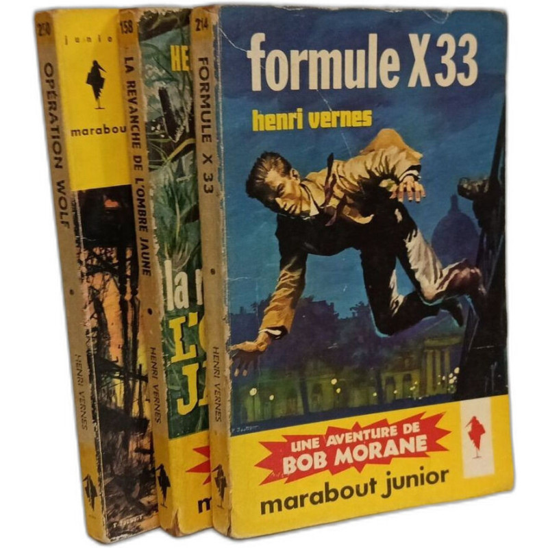 Formule X33 + La revanche de l'ombre jaune + Opération Wolf --- 3...