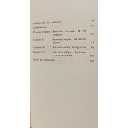 Six récits au fil de l'inconstant des jours