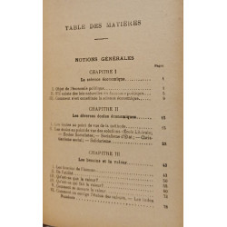 Principes d'Economie Politique