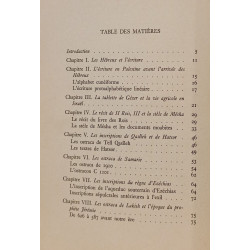 Sur la pierre et l'argile - Inscriptions hebraiques et Ancien...