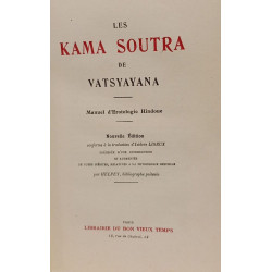 Les Kama Soutra de Vatsyayana