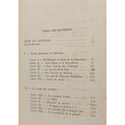 Les Mémoires d'un fasciste I : Les Décombres 1938-1940