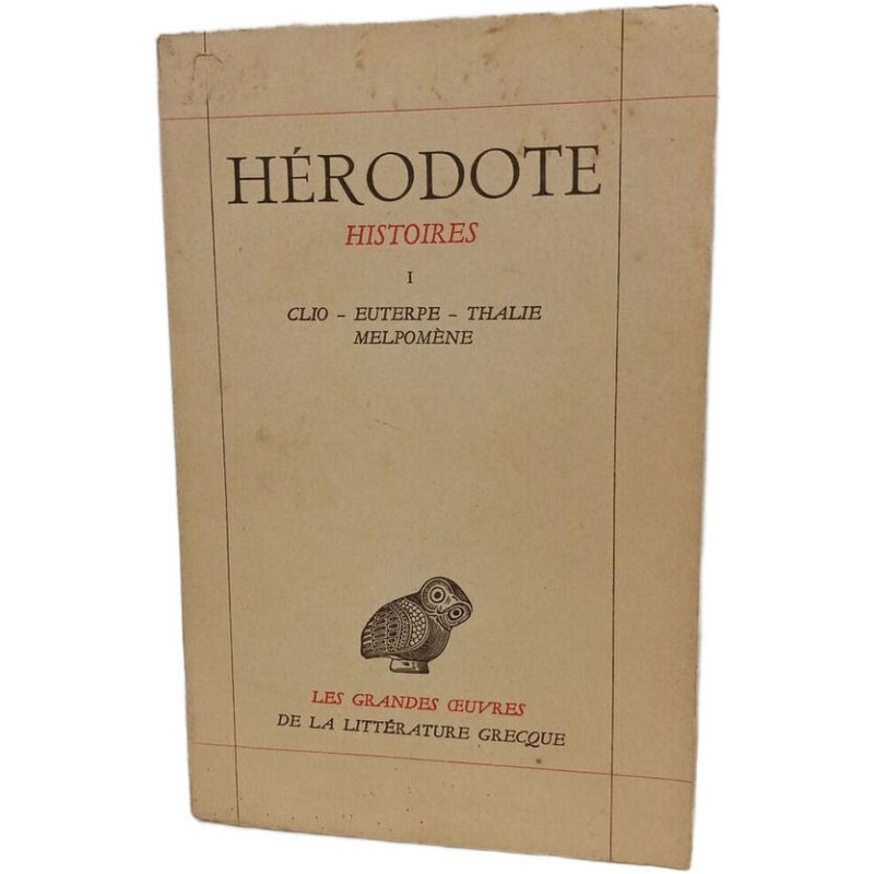 Hérodote : Histoires Tome I