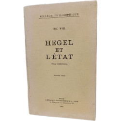 Hegel et l'État