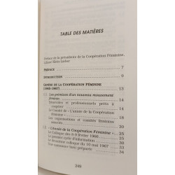 La Coopération Féminine de 1965 à nos jours
