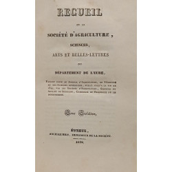 Recueil de la Société d'Agriculture Sciences Arts et...
