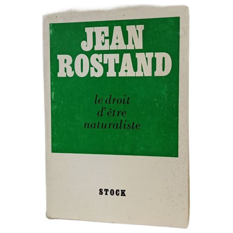 Le droit d'être naturaliste