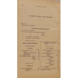 Grammaire latine