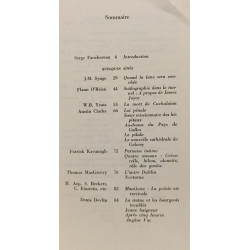 Les Lettres Nouvelles Écrivains irlandais d'aujourd'hui - Numero...