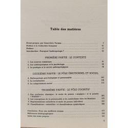 Psychologie et anthropologie