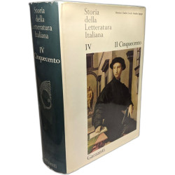Storia della letteratura italiana vol. IV: Il Cinquecento