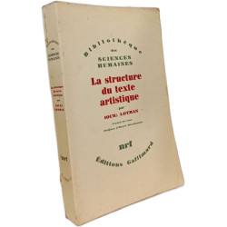La structure du texte artistique