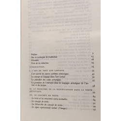 La structure du texte artistique