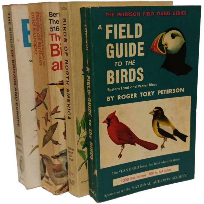 A Field Guide to the Birds + Birds of North america + The hamlin...
