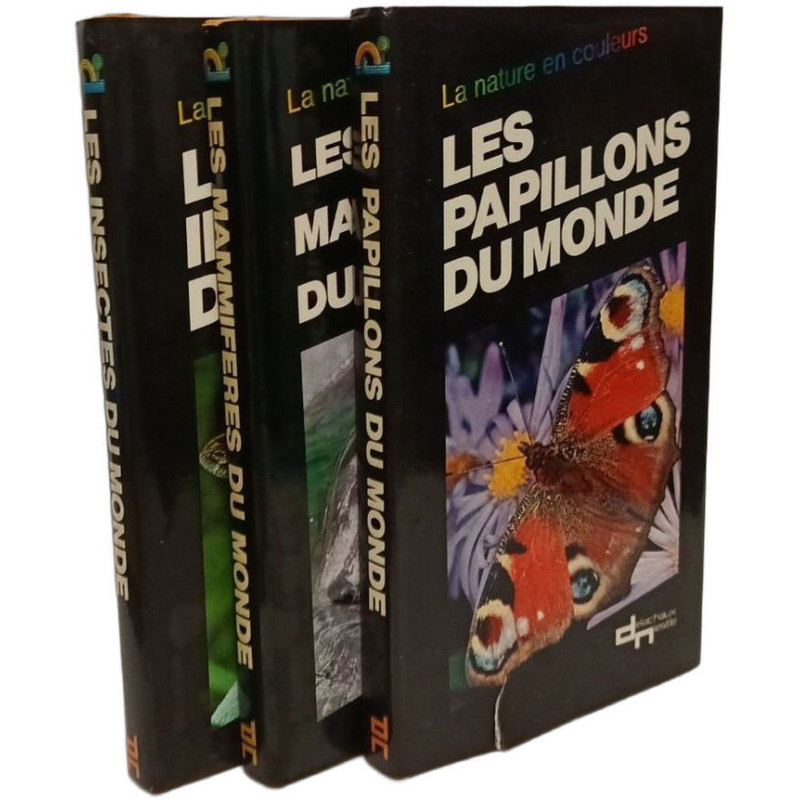 Les papillons du monde + Les insectes du monde + Les mammifères du...
