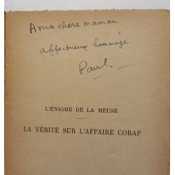 La vérité sur l'affaire Corap --- avec hommage de l'auteur à sa mère