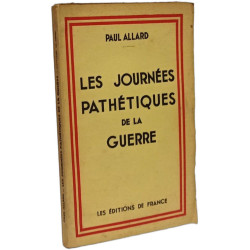 Les Journées Pathétiques de la Guerre