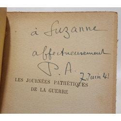 Les Journées Pathétiques de la Guerre