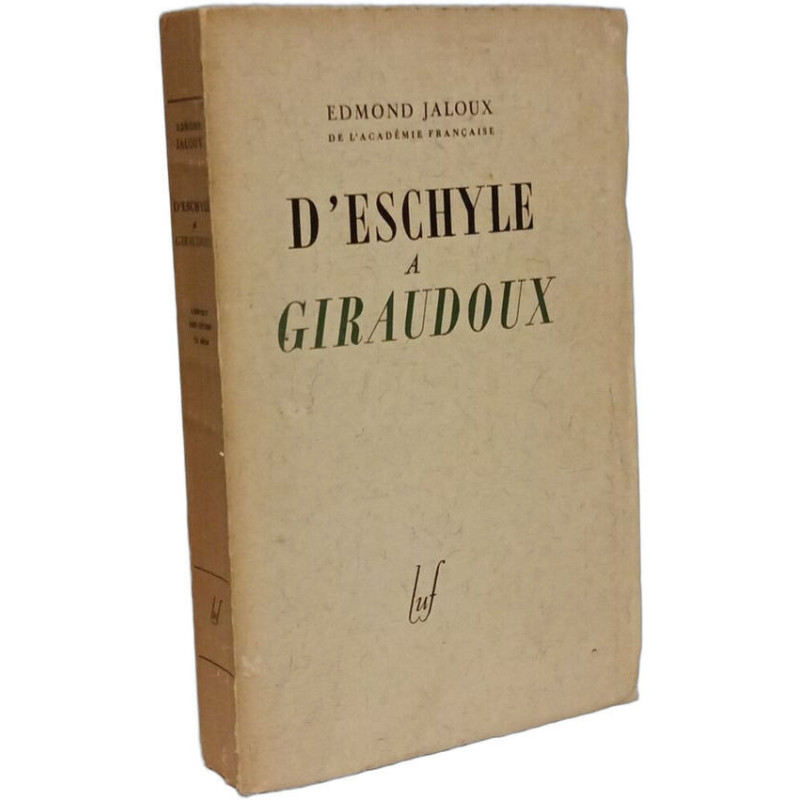 D' Eschyle à Giraudoux