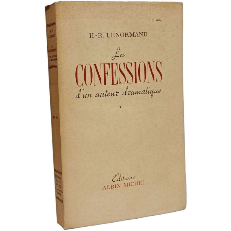 Les Confessions d'un auteur dramatique