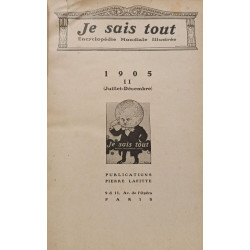 Je sais tout - 1905 (Juillet-Decembre) Tome 2