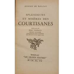 Splendeurs et misères des courtisanes