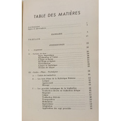 Stylistique comparée du français et de l'anglais