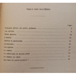 Comment pêcher les petits poissons