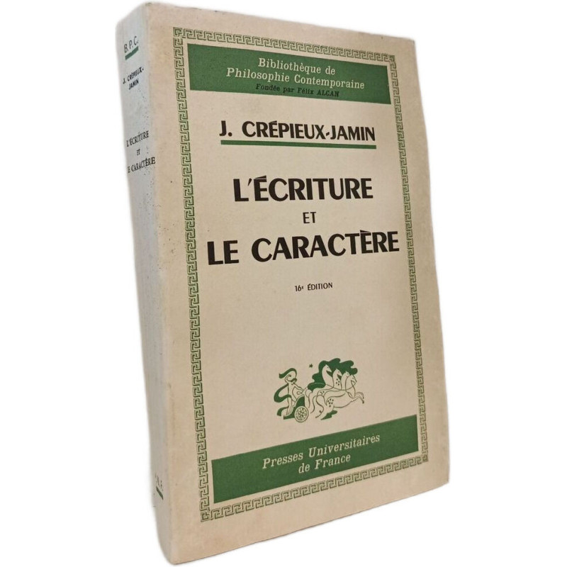 L'Écriture et le Caractère