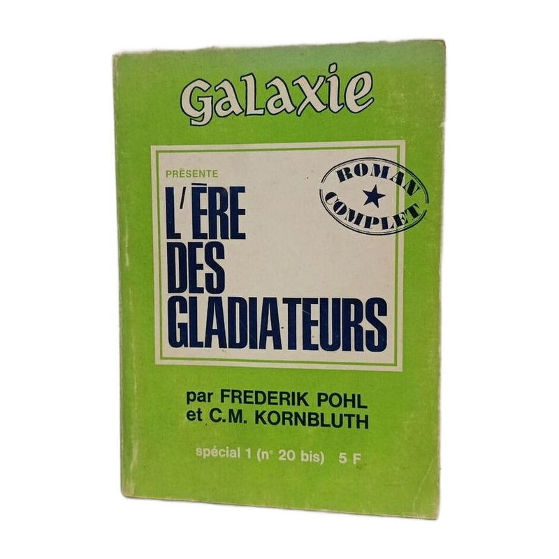 L'ère des gladiateurs - spécial 1 (n° 20 bis)