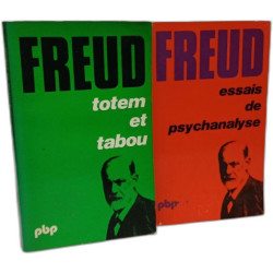 Totem et tabou + essais de psychanalyse --- 2 livres