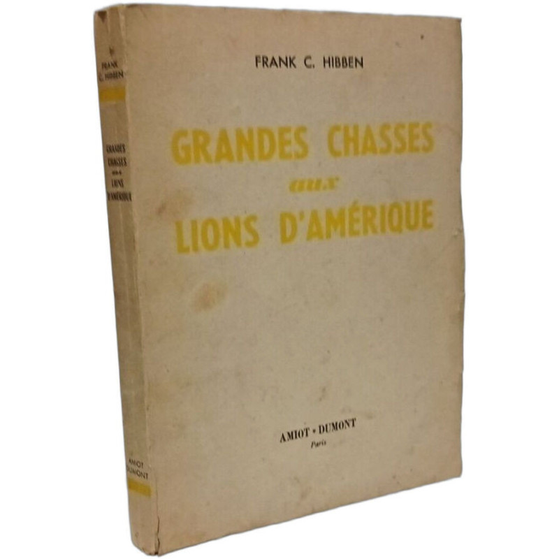 Grandes chasses aux lions d'Amérique (sans jaquette)