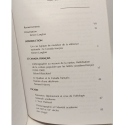 Identité et cultures nationales l'amerique française en mutation...