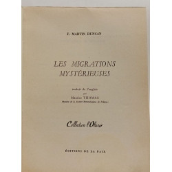 Les Migrations Mystérieuses