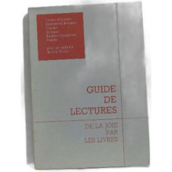 Guide de lectures de la joie par les livres