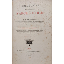 Abécédaire ou rudiment d'archéologie