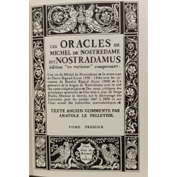Les oracles de Michel de Nostredame dit Nostradamus