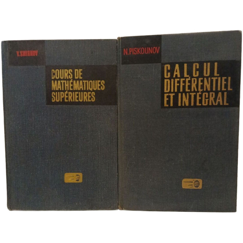 Tome 1 Cours de mathématiques supérieures + Tome 2 Calcul...