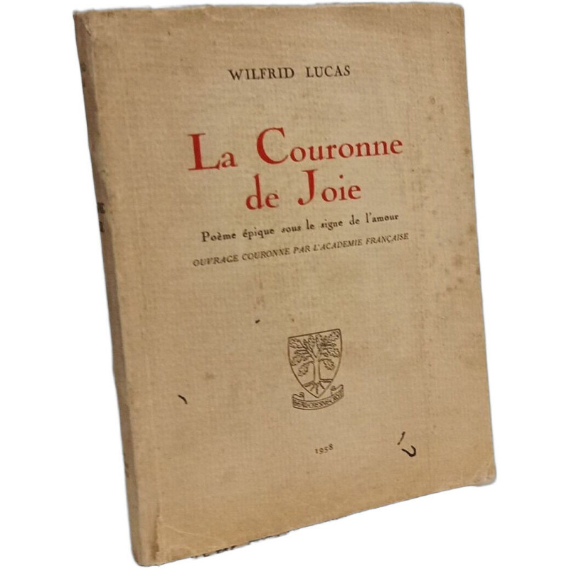 La Couronne de Joie - avec une lettre manuscrite de l'auteur