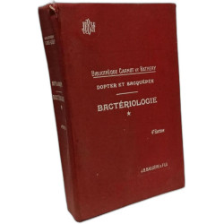 Précis de bactériologie - 4e éd