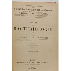 Précis de bactériologie - 4e éd