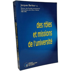 Des roles et missions de l'universite