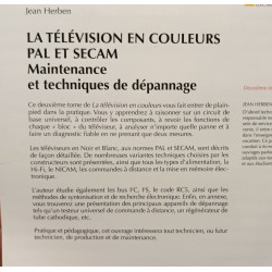 La Television En Couleurs Pal Et Secam. Tome 2 Maintenance Et...